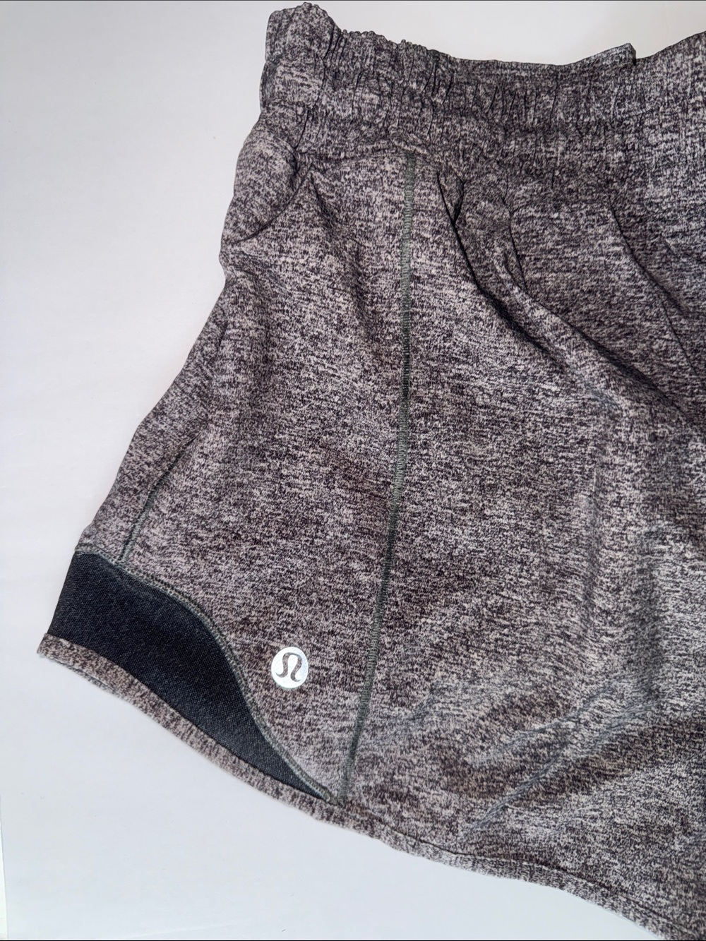 Lululemon Gray Athletic Running Shorts - Picture 3 of 3